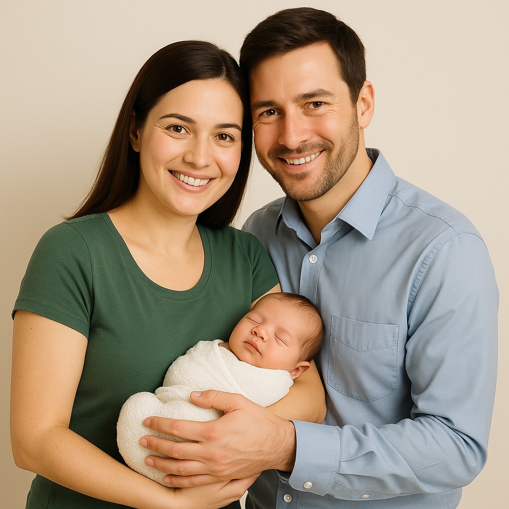Happy Libertyville Family After Chiropractic Pregnancy Care